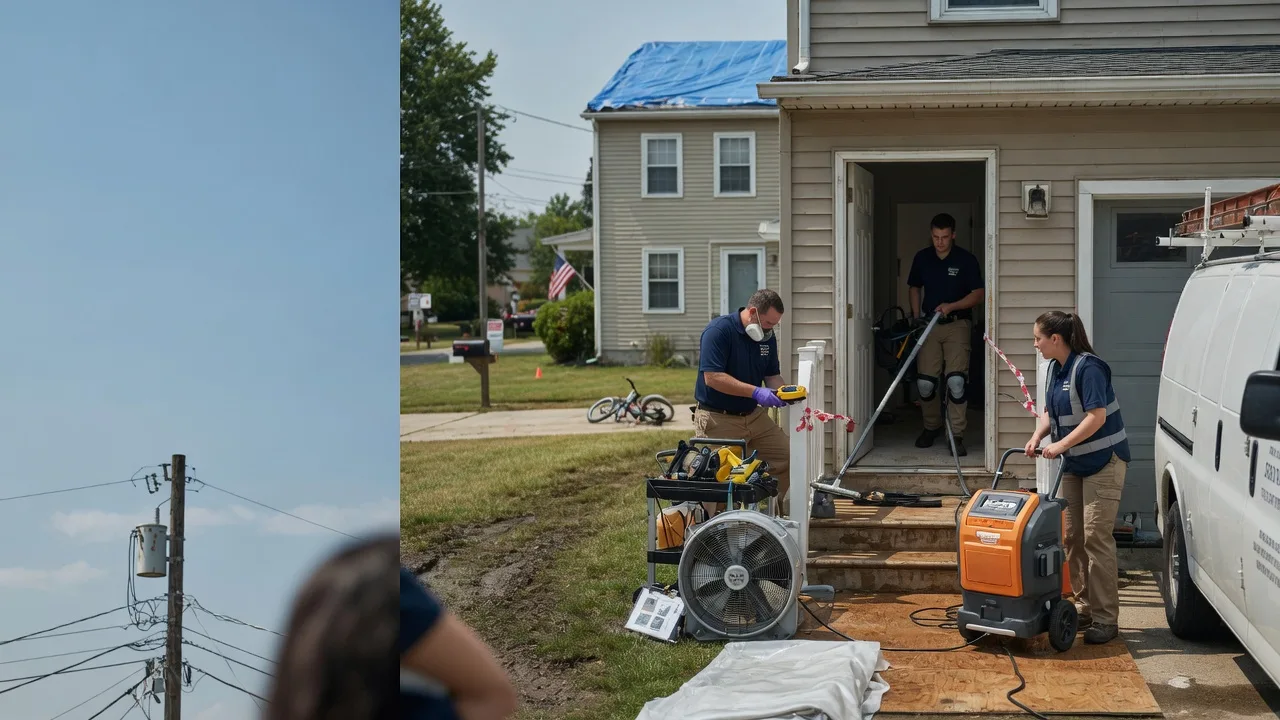Water Damage Repair in North Street, MI near me